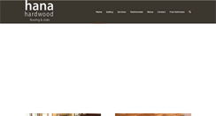 Desktop Screenshot of hanahardwood.com